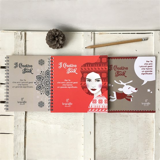 Kit 3 Quaderni con grafiche miste natalizie